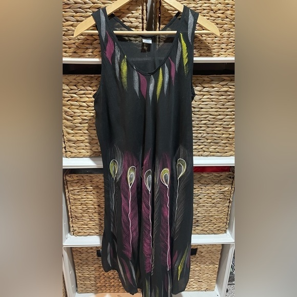 Shoreline Other - Beach Coverup - Peacock Design - One Size